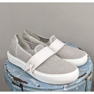 Blueview Pacific Shoes SIZE 7 - Sand Dune - eco-friendly neutral casual slip on